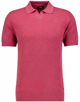 Ragman Kurzarm Strick-Pullover mit Polokragen (65347465) terracotta