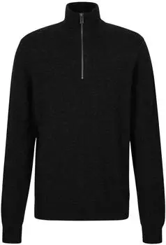 Falke Pure Cashmere Strickpullover aus reinem Kaschmir (anthrazit)