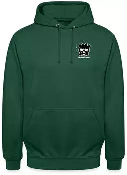 spreadshirt Weißer Schriftzug Unisex Hoodie (D323165252P1047-82515-app1253-size6) flaschengrün