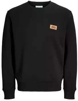 Jack & Jones JJRUSH SWEAT CREW NECK Sweatshirt Regular Fit (57484213) schwarz