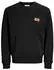 Jack & Jones JJRUSH SWEAT CREW NECK Sweatshirt Regular Fit (57484213) schwarz