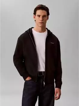 Calvin Klein Kapuzensweatjacke Regular Fit (65475941) schwarz