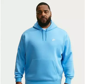 Nike Club Fleece Hoodie (BV2654) himmelblau