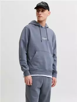 Jack & Jones JJESOHO SWEAT HOOD NOOS Kapuzensweatshirt Relaxed Fit (12279516) grau