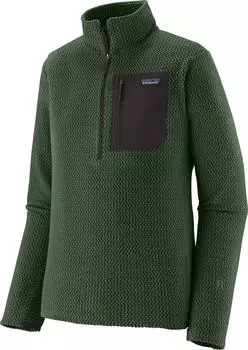 Patagonia Men's R1 Air Zip-Neck (40246) treeline green