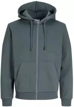 Jack & Jones Einfarbig Zip Hoodie (Herren)