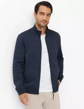 BRAX Herren Sweatjacke Style SCOTT night blue dunkelblau Gr. (700111_70624900_24)