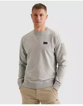 PME Legend Sweatshirt Airstrip (PLS2602499-921) light grey