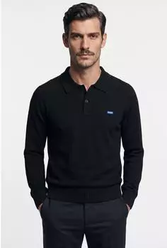 HUGO San Patty Strickpullover Regular Fit (64027463) schwarz