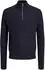 Jack & Jones JJPANNEL KNIT Pullover Regular Fit navy blazer