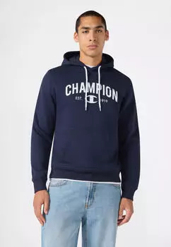 Champion Legacy Hoodie navy/wei&szlig;