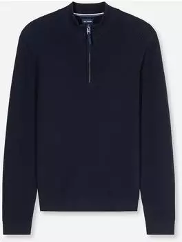 OLYMP Troyer Casual Knit Pullover marine