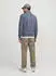 Jack & Jones JJEBRADLEY SWEAT HALF ZIP NOOS Sweatshirt Relaxed Fit (12250747) opal