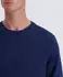 Pierre Cardin Rundhalspullover mit Waffelstruktur-Muster (65078459) sargasso sea