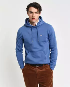 GANT Reg Shield Hoodie Regular Fit Sweatshirt (2007058) vintage blue