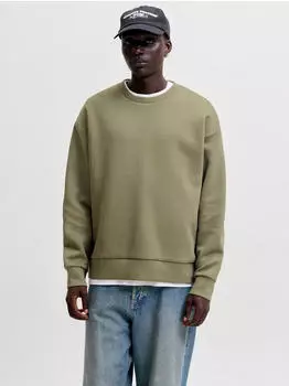 Jack & Jones JJEBARRON SWEAT CREW NECK NOOS Loose Fit Sweatshirt (87694706) vetiver