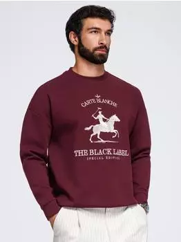 Ombre Sweatshirt Regular Fit (OM-SSNZ-0267) bordeaux