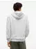 Tommy Hilfiger Regular Entry Signature Hood Kapuzensweatshirt Regular Fit (99688129) ice grau heather/hellgrau/knallrot/schwarz