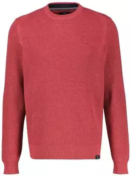 Lerros Strickpullover mit Rundhals (2695021_34502) muted red