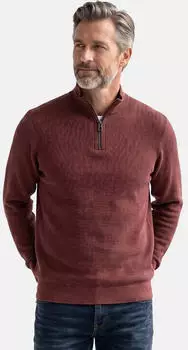 CASAMODA Troyer Sweater Regular Fit rot