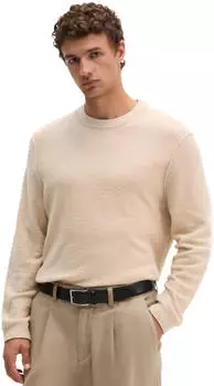 Marc O'Polo Strickpullover Slim Fit (44667660) linen beige