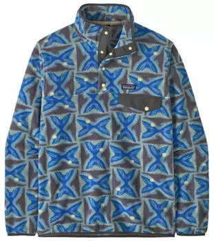 Patagonia Men's Synchilla Snap-T Fleece Pullover (25551) deep freeze: forge grey