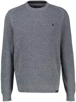 Lerros Stilvoller Strickpullover mit bequemem Rundhalsauschnitt - Misty Blue (2695021_41802)
