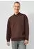 s.Oliver Sweatshirt mit Logo-Stickerei braun 2141652.89L0.