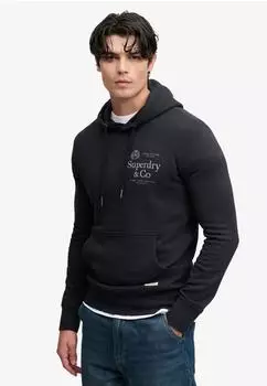 Superdry 1954 Company Relaxed Pullover Hoodie (M2014716A) dunkel marineblau