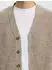 Selected Tom Regular Fit Strickjacke oatmeal/neps