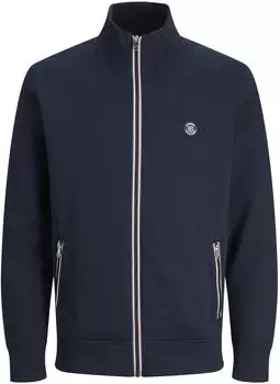 Jack & Jones JPRBLURONALDO SWEAT ZIP CARDIGAN SMU LN Regular Fit Sweat Zip Cardigan (12264578) navy blazer