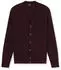 OLYMP Strick Cardigan geknöpfter V-Ausschnitt Merinowolle (54513744) bordeaux