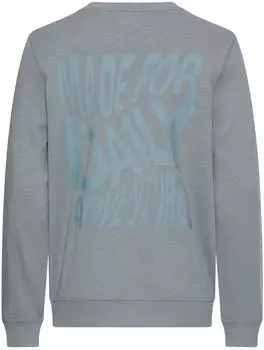 Camel Active Sweatshirt mit R&uuml;ckendruck (19573762) stone blau
