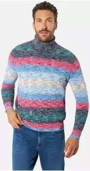 Babista MELIANO Rundhalspullover (62154730) blau gestreift