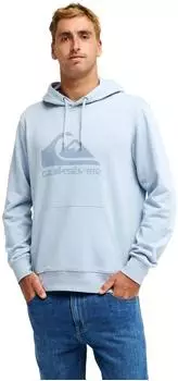 Quiksilver Comp Logo Hoodie Kapuzensweatshirt (EQYFT05053-BGJ0) blue fog