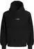 Jack & Jones JJSOHO Teddy Sweat Hood SN Kapuzensweatshirt Relaxed Fit (51584430) schwarz