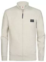 Petrol Industries Sweatjacke in Creme - 3XL
