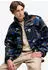 Superdry Terrain Fleece Zip Thru Sweat Jacke Relaxed Fit navy camo