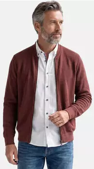 CASAMODA Basic Strickjacke (21222401) blutorange