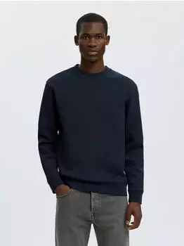 Selected SLMTOM Soft Crew Neck Sweat NOOS Sweatshirt Regular Fit (16102152) sky captain