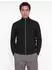 Jack & Jones JJE Soho Ollie Knt High Neck Zip Through Strickjacke (12298535) schwarz