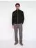 Jack & Jones JJE Soho Ollie Knt High Neck Zip Through Strickjacke (12298535) schwarz
