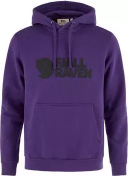 Fj&auml;llr&auml;ven Logo Hoodie M (84144) dark violet