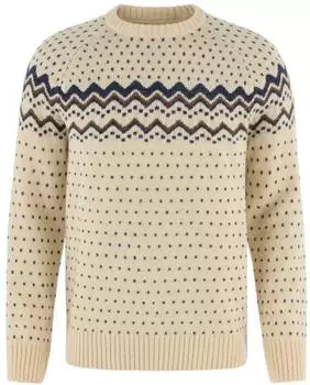 Fj&auml;llr&auml;ven &Ouml;vik Knit Sweater lightbeige/navy