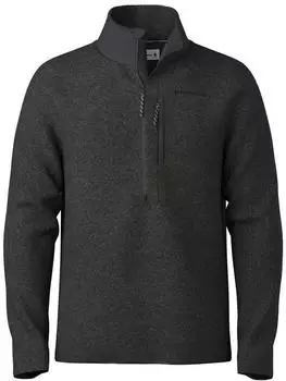 Smartwool Second Cut Fleece 1/2 Zip charcoal