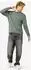 Super Natural Alpine Brush Crewneck eucalyptus