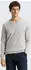 Tom Tailor 1039811 Strickpullover mit V-Ausschnitt grau