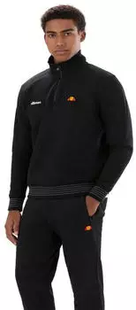 Ellesse Zerano 2 1/4 Zip Jacket Knit Fleece Pullover (SHD24568-011) schwarz