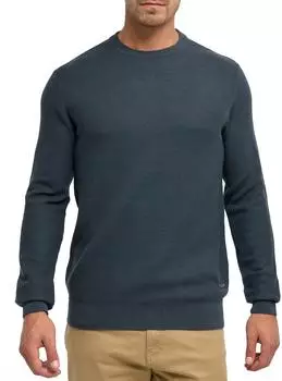 Indicode INJexmon Rundhals Pullover Regular Fit fog/schwarz slate