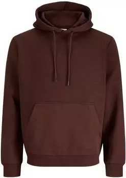 Jack & Jones JJEBRADLEY SWEAT HOOD NOOS Kapuzensweatshirt Relaxed Fit (12250595) bitter chocolate